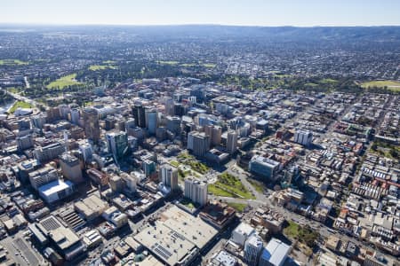 Aerial Image of VICTORIA SQUARE, ADELAIDE