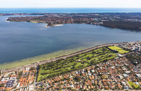 Aerial Image of SOUTH PERTH GOLF CLUB