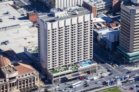 Aerial Image of HILTON HOTEL ADELAIDE