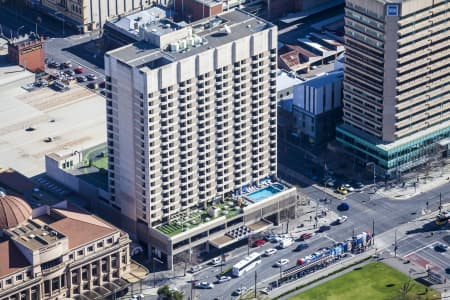 Aerial Image of HILTON HOTEL ADELAIDE