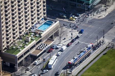 Aerial Image of HILTON HOTEL ADELAIDE