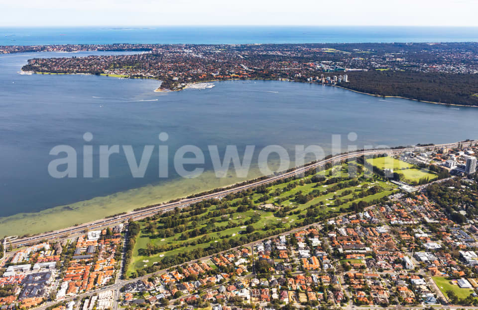 Aerial Image of South Perth Golf Club