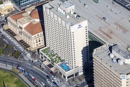 Aerial Image of HILTON HOTEL ADELAIDE