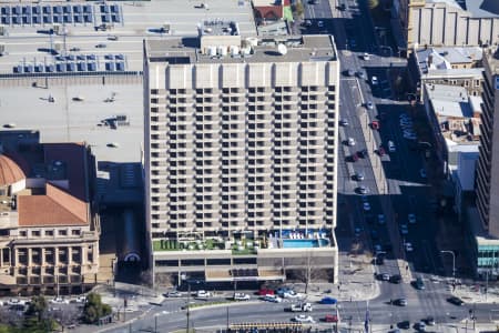 Aerial Image of HILTON HOTEL ADELAIDE