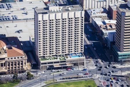 Aerial Image of HILTON HOTEL ADELAIDE