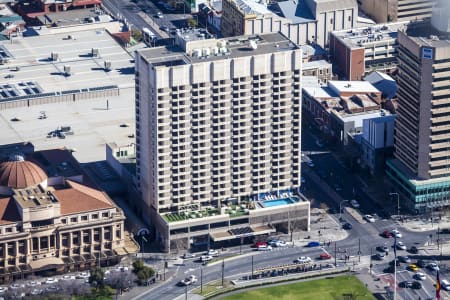 Aerial Image of HILTON HOTEL ADELAIDE