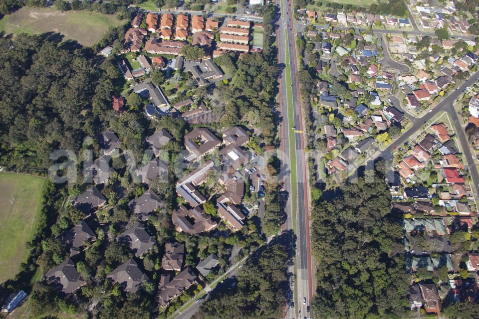 Aerial Image of Epping Road, Eastwood