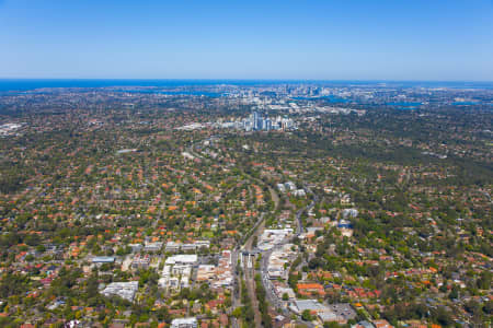 Aerial Image of LINDFIELD