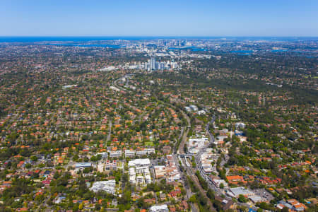 Aerial Image of LINDFIELD