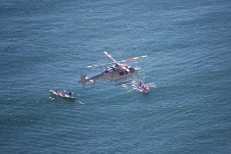 Aerial Image of HELICPOTER V BOAT