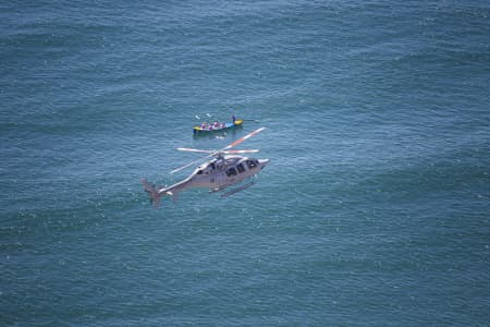 Aerial Image of HELICPOTER V BOAT