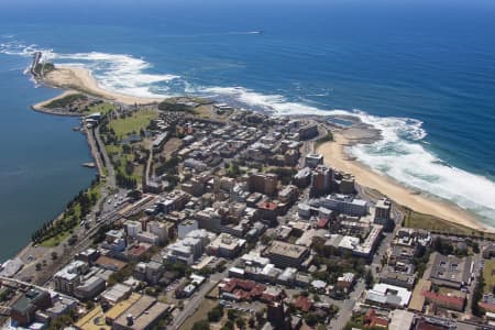 Aerial Image of THE HILL AND MEMORIAL DRIVE NEWCASTLE