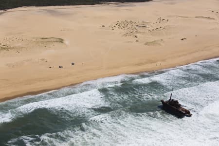 Aerial Image of STOCKTON BEACH