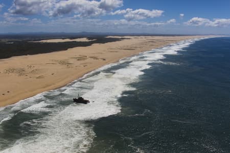 Aerial Image of STOCKTON BEACH