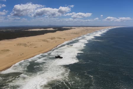 Aerial Image of STOCKTON BEACH