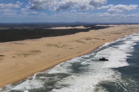 Aerial Image of STOCKTON BEACH