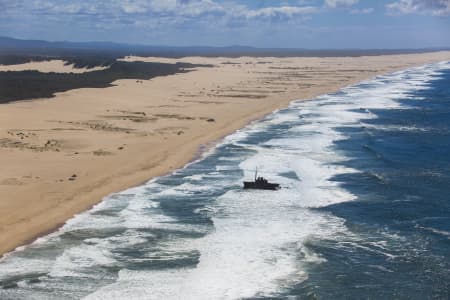 Aerial Image of STOCKTON BEACH