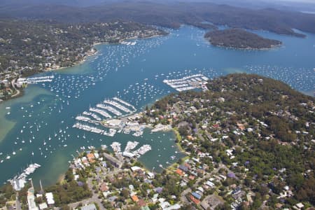 Aerial Image of PITTWATER