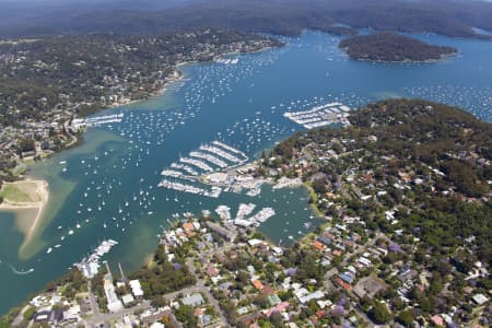 Aerial Image of PITTWATER