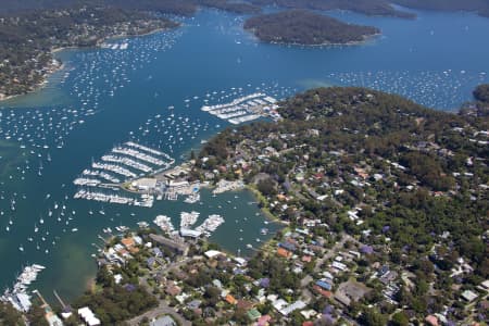 Aerial Image of PITTWATER