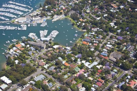 Aerial Image of PITTWATER