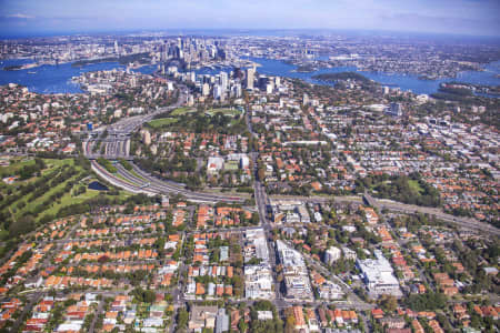 Aerial Image of MILLER ST NORTH SYDNEY