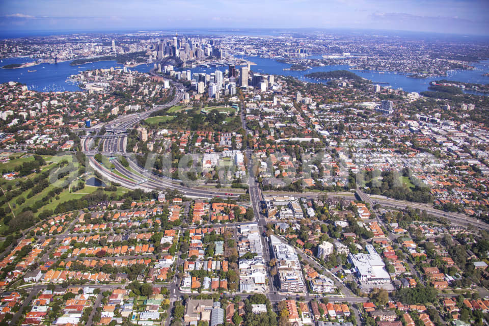 Aerial Image of Miller St North Sydney