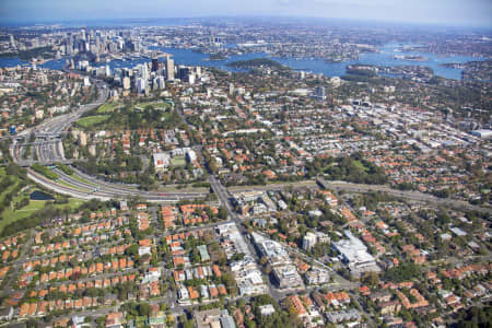 Aerial Image of MILLER ST NORTH SYDNEY