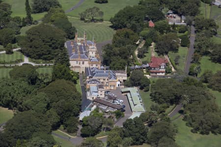 Aerial Image of ROYAL BOTANIC GARDENS