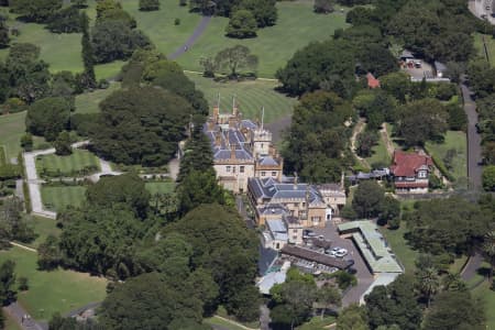 Aerial Image of ROYAL BOTANIC GARDENS