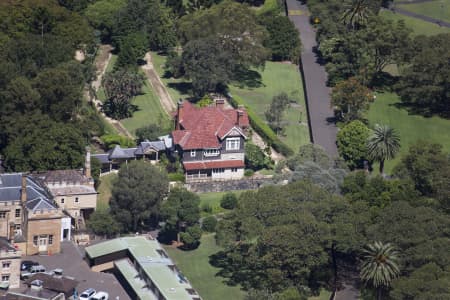 Aerial Image of ROYAL BOTANIC GARDENS