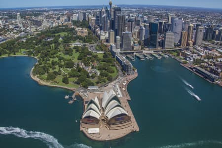 Aerial Image of SYDNEY HARBOUR