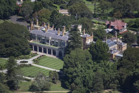 Aerial Image of ROYAL BOTANIC GARDENS