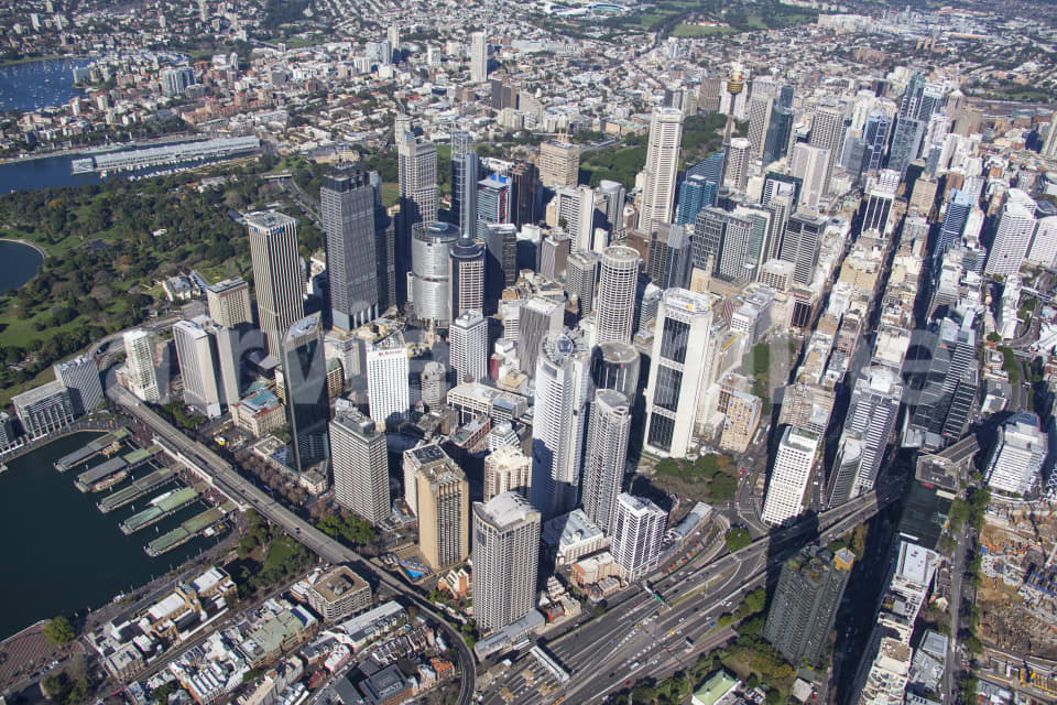 Aerial Image of George Street, Sydney