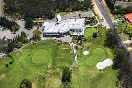Aerial Image of WENTWORTH FALLS COUNTRY CLUB