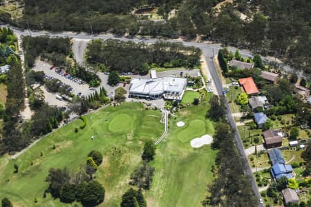 Aerial Image of WENTWORTH FALLS COUNTRY CLUB