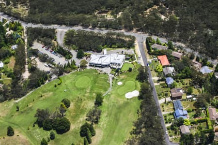 Aerial Image of WENTWORTH FALLS COUNTRY CLUB