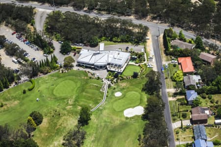 Aerial Image of WENTWORTH FALLS COUNTRY CLUB