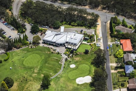 Aerial Image of WENTWORTH FALLS COUNTRY CLUB
