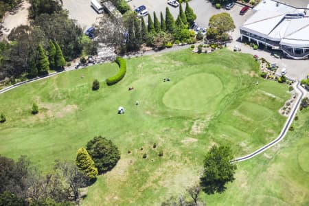 Aerial Image of WENTWORTH FALLS COUNTRY CLUB