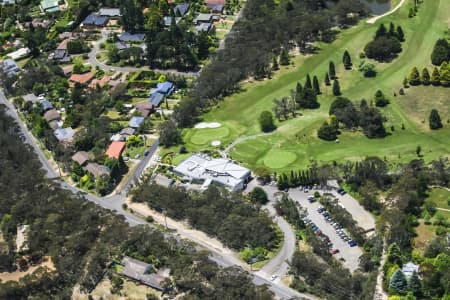 Aerial Image of WENTWORTH FALLS COUNTRY CLUB