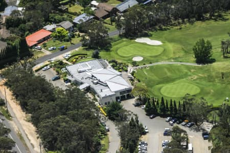 Aerial Image of WENTWORTH FALLS COUNTRY CLUB