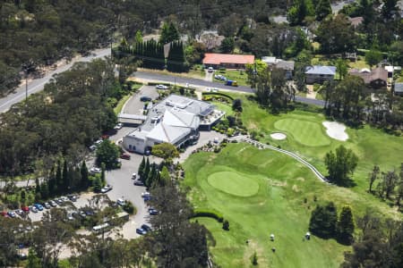 Aerial Image of WENTWORTH FALLS COUNTRY CLUB