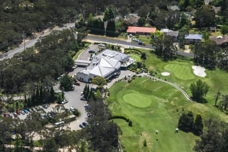 Aerial Image of WENTWORTH FALLS COUNTRY CLUB