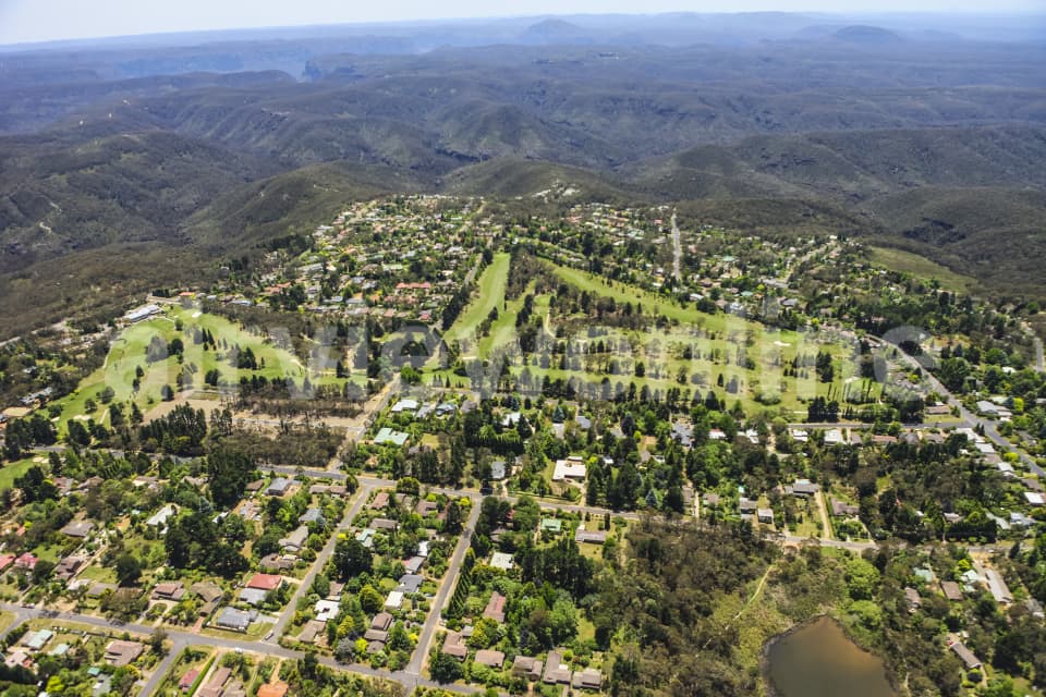 Aerial Image of Wentworth Falls