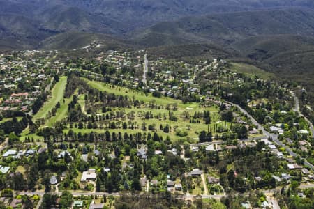 Aerial Image of WENTWORTH FALLS