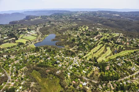 Aerial Image of WENTWORTH FALLS