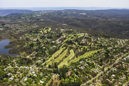 Aerial Image of WENTWORTH FALLS