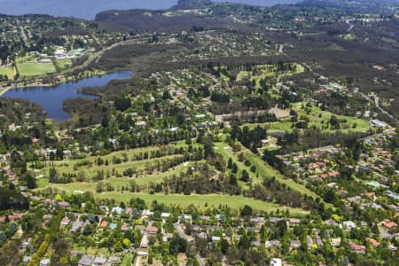Aerial Image of WENTWORTH FALLS