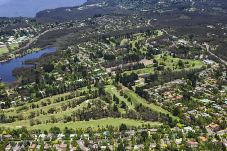 Aerial Image of WENTWORTH FALLS